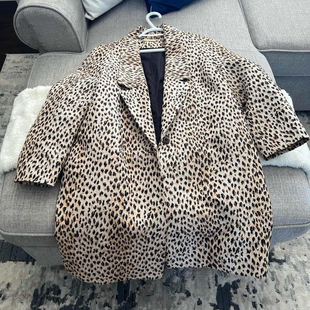 Diane Von Furstenberg Cheetah Jacket